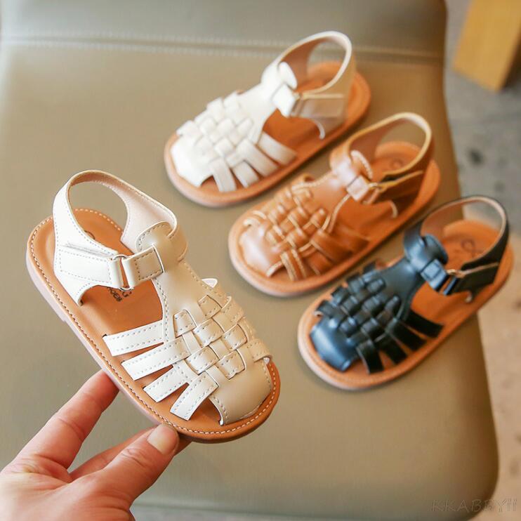 Baby Children Fashion Girls Solid Sandals Summer N..